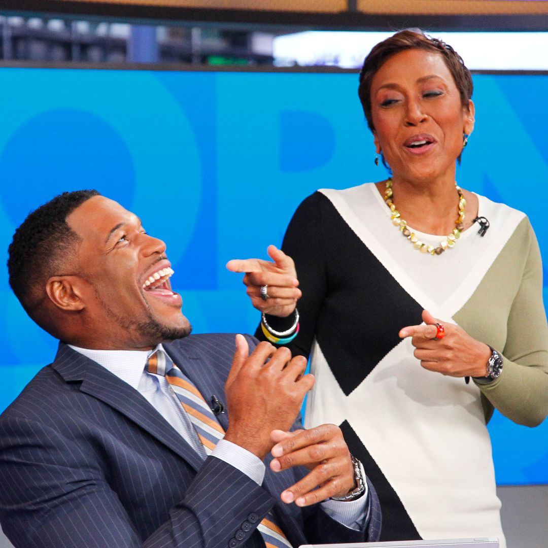 Robin Roberts 'caught off guard' by co-star Michael Strahan's surprise move live on GMA