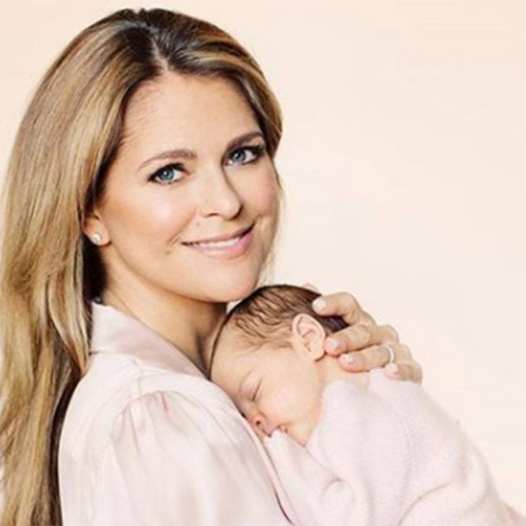 Princess Madeleine matches outfits with baby daughter Adrienne in adorable new photos