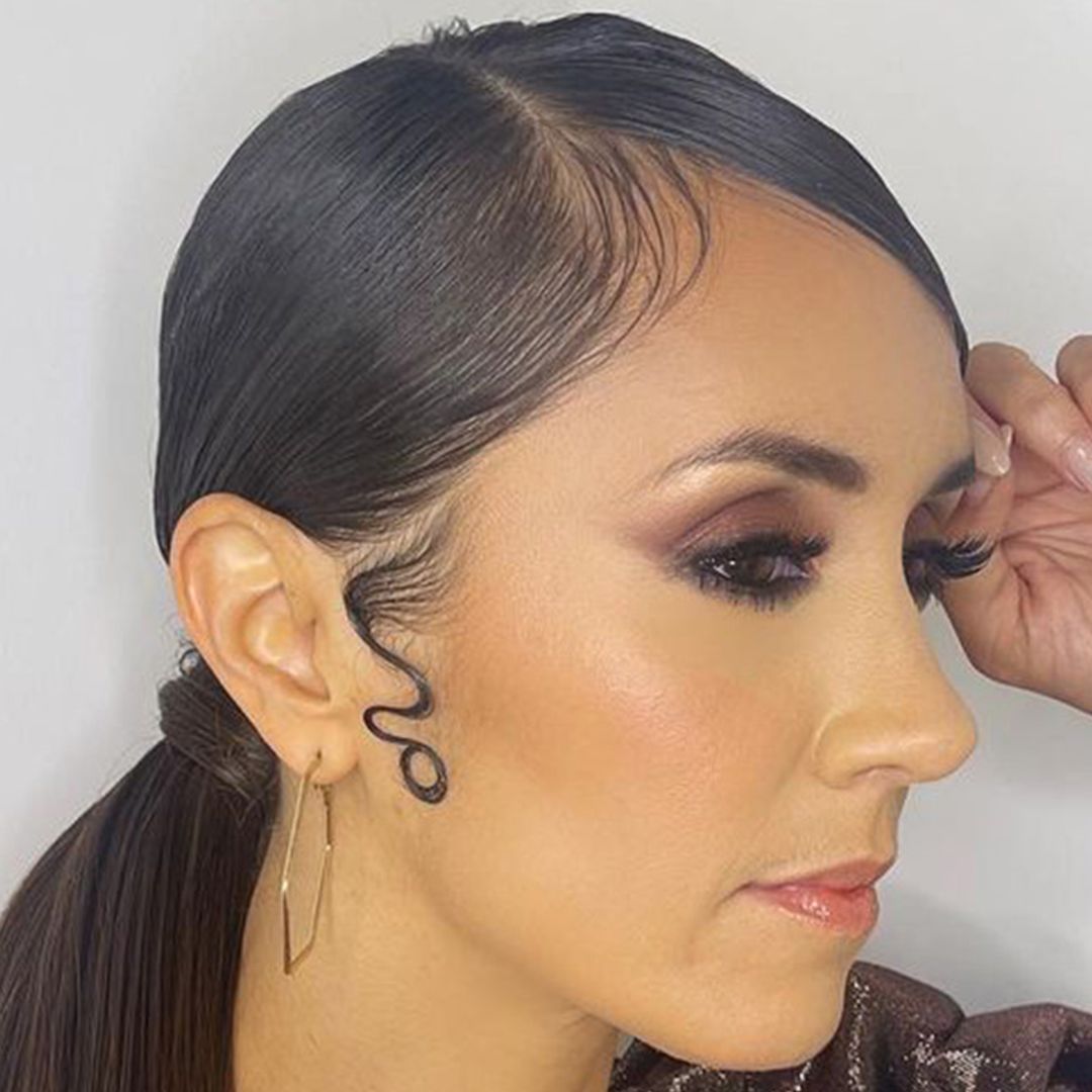 Janette Manrara rocks mini dress and Ariana Grande hairstyle - and fans go wild