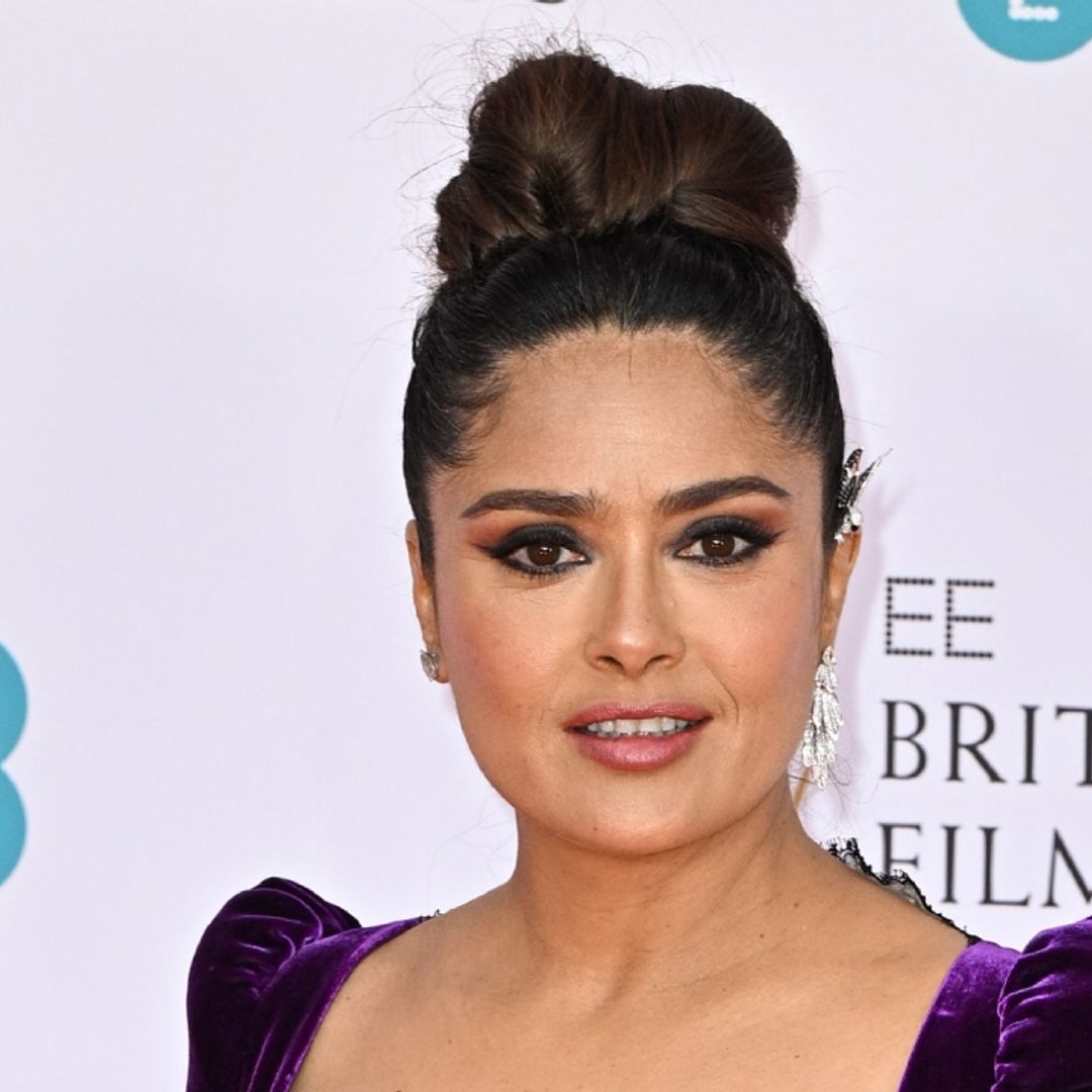 Salma Hayek is a water nymph in latest swimsuit snap