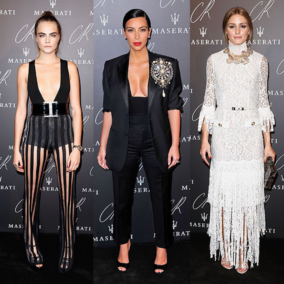 Fashion's elite step out for Carine Roitfeld's glitzy book launch