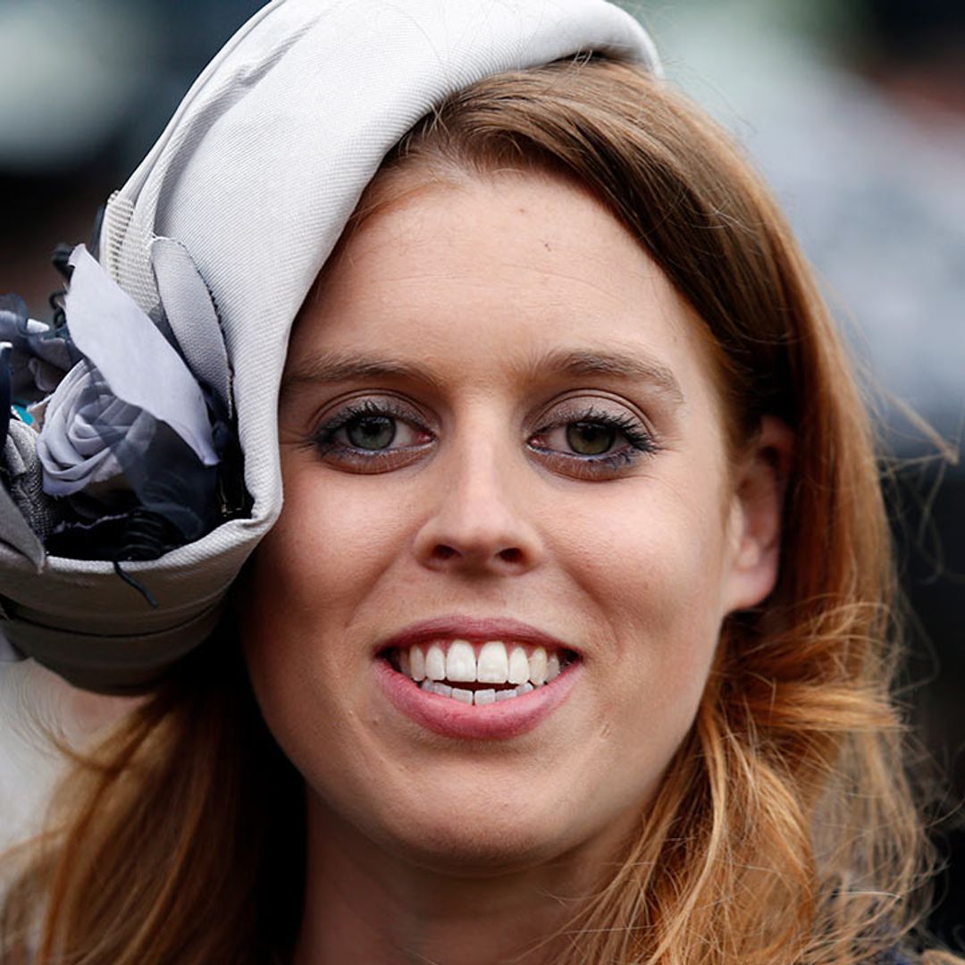 Princess Beatrice is a vision in sensational blue maxi dress