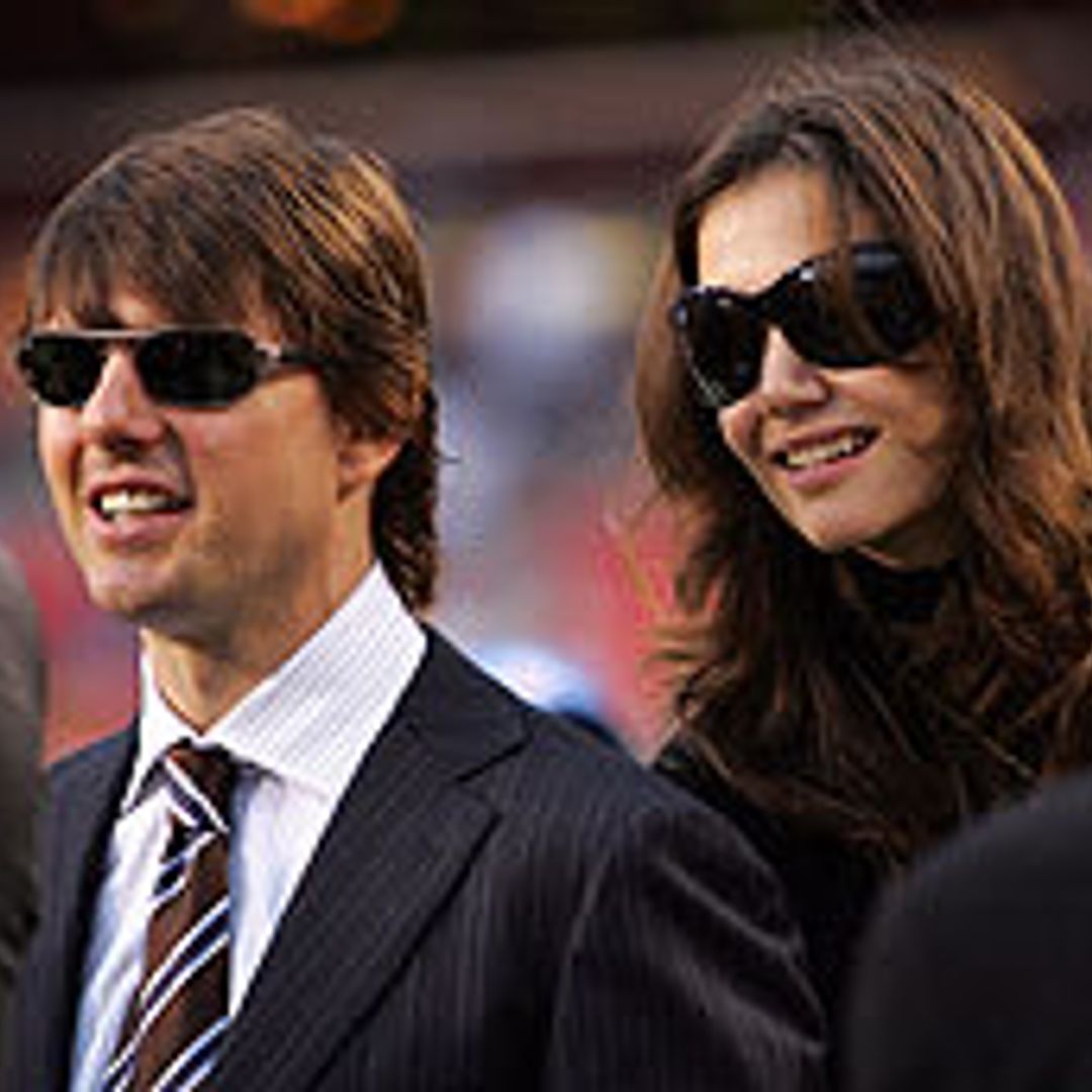 Tom Cruise and Katie Holmes watch Cameron Diaz receive Hollywood star