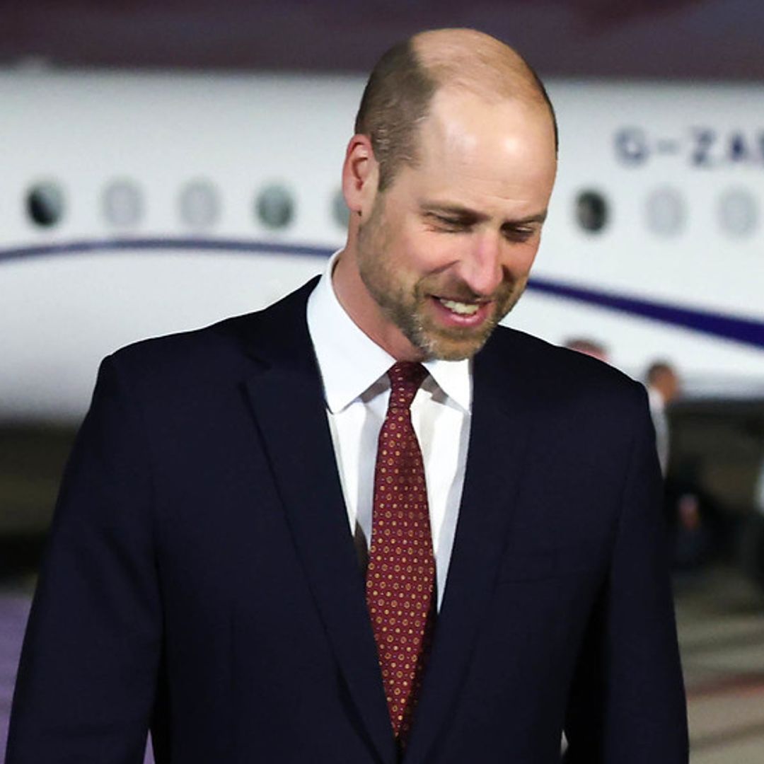 Prince William seen for first time since Epstein statement on Saudi Arabia trip - see photos