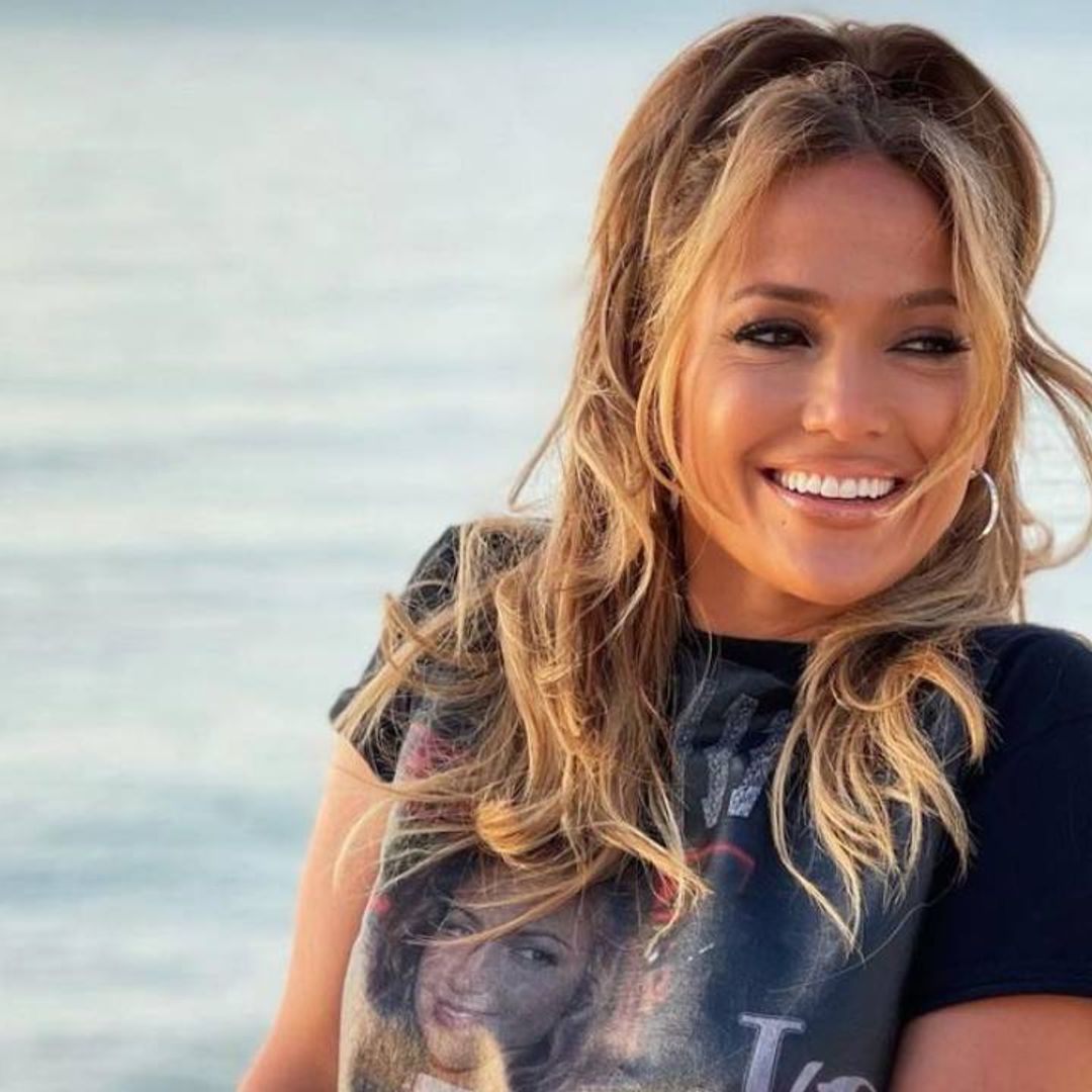 Jennifer Lopez stuns in crop top in beach photo - and wow!