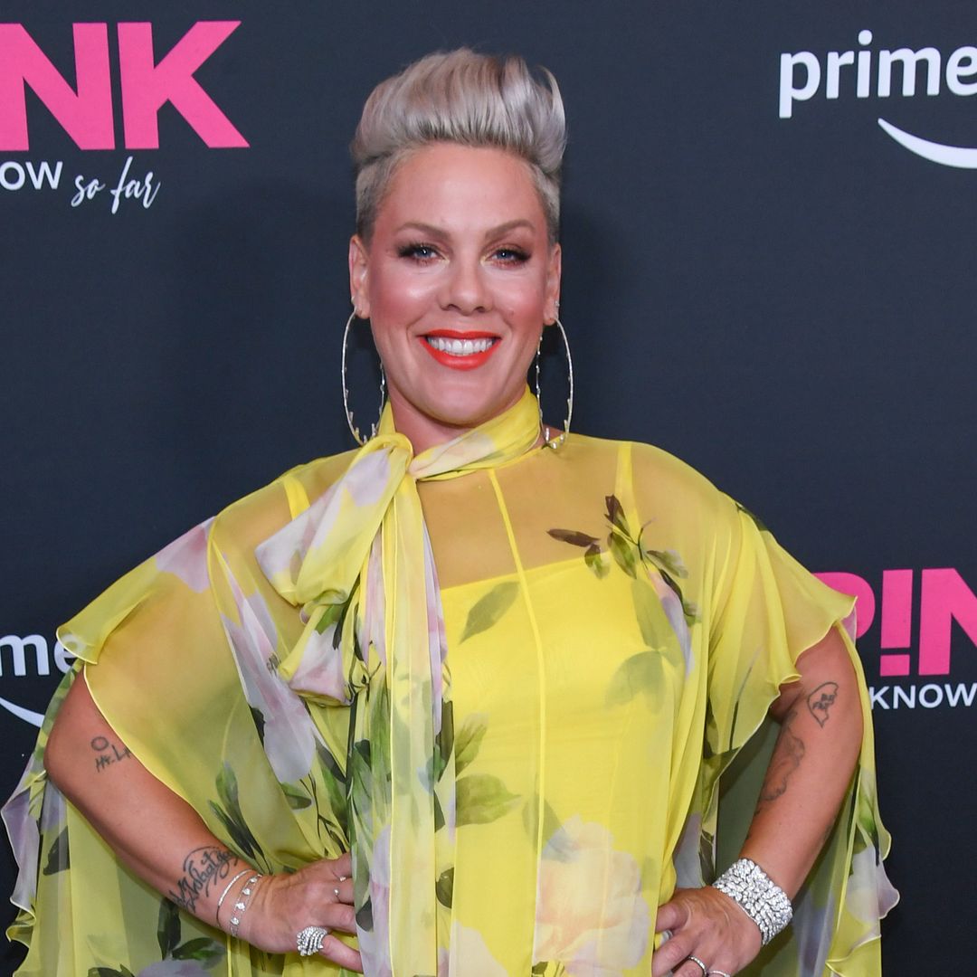 Pink shares rare photo of extremely handsome brother 