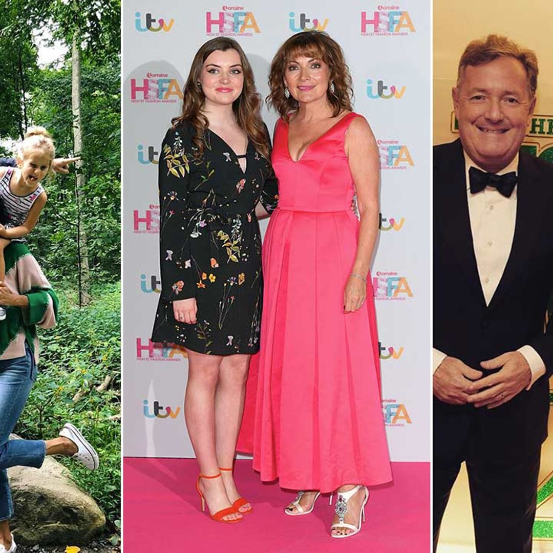 Celebrities who have had to self-isolate away from their children: From Bruce Willis to Piers Morgan and Lorraine Kelly