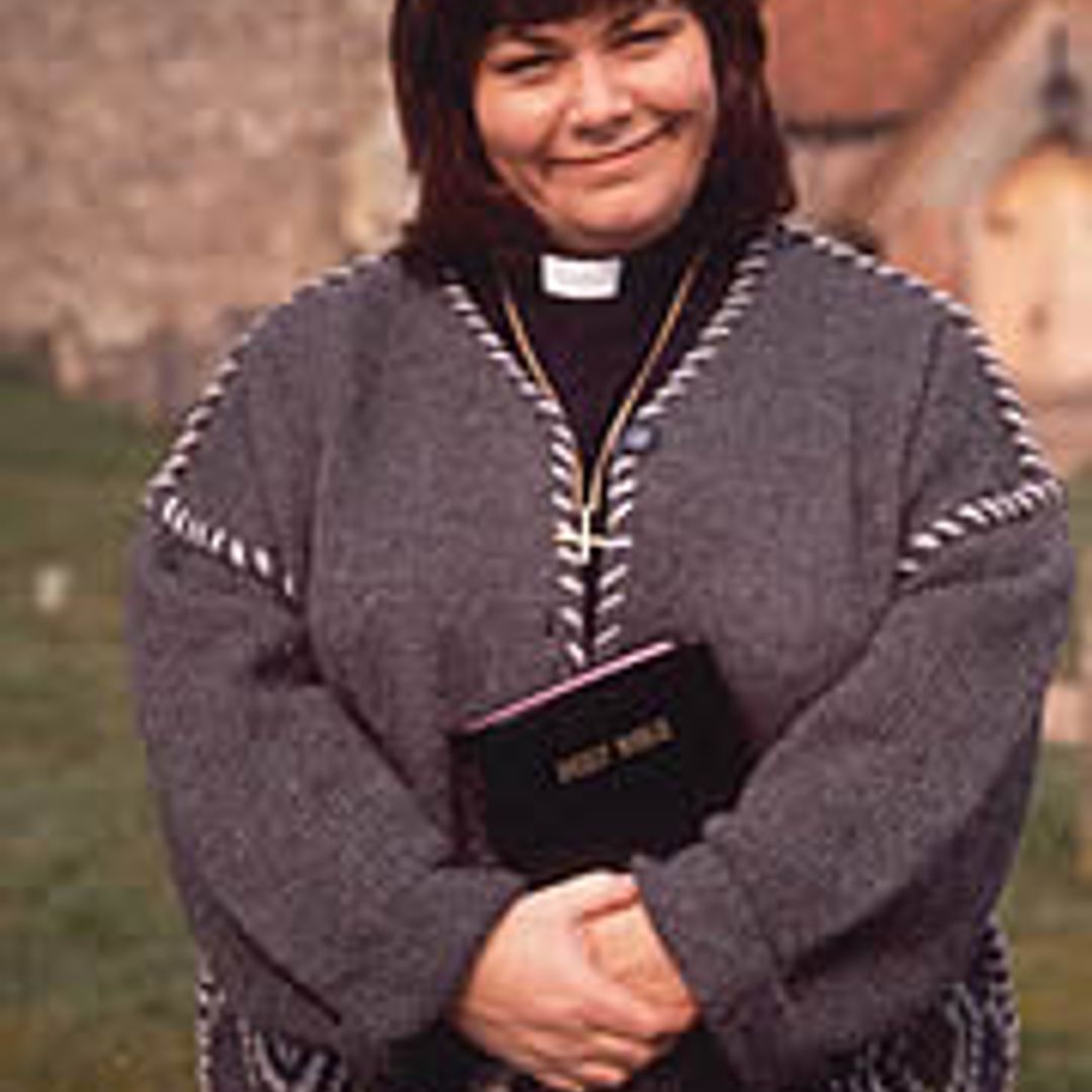 Divine Kirstie says cheers to 'Vicar Of Dibley' role
