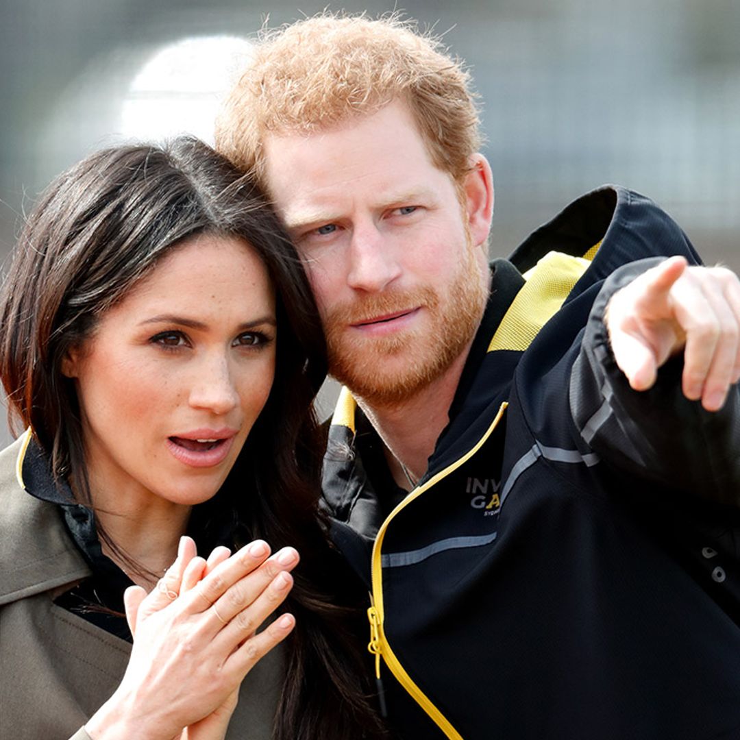 Prince Harry and Meghan Markle have a signature pose and no one noticed