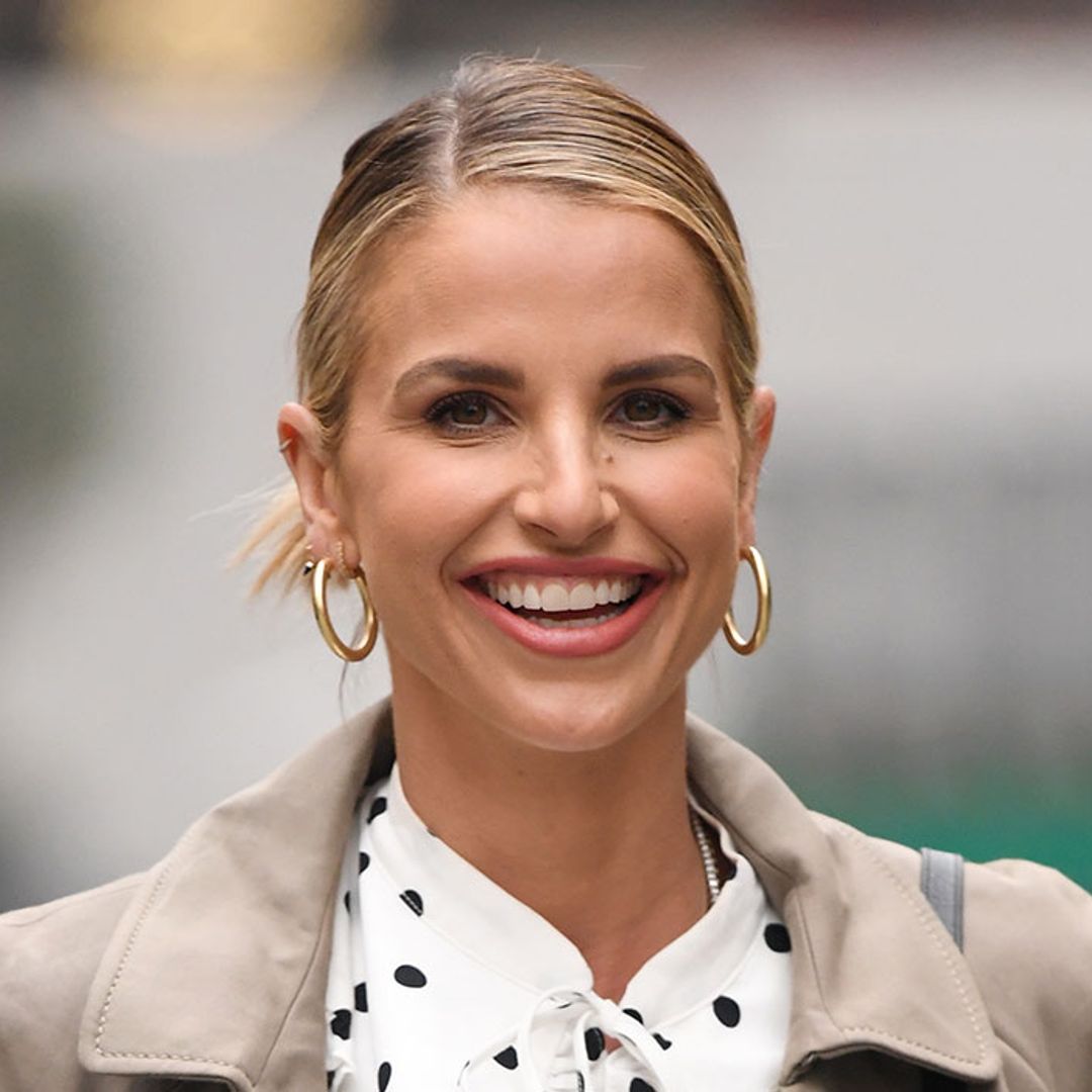Vogue Williams wows in figure-flattering maxi skirt co-ord - and what a colour