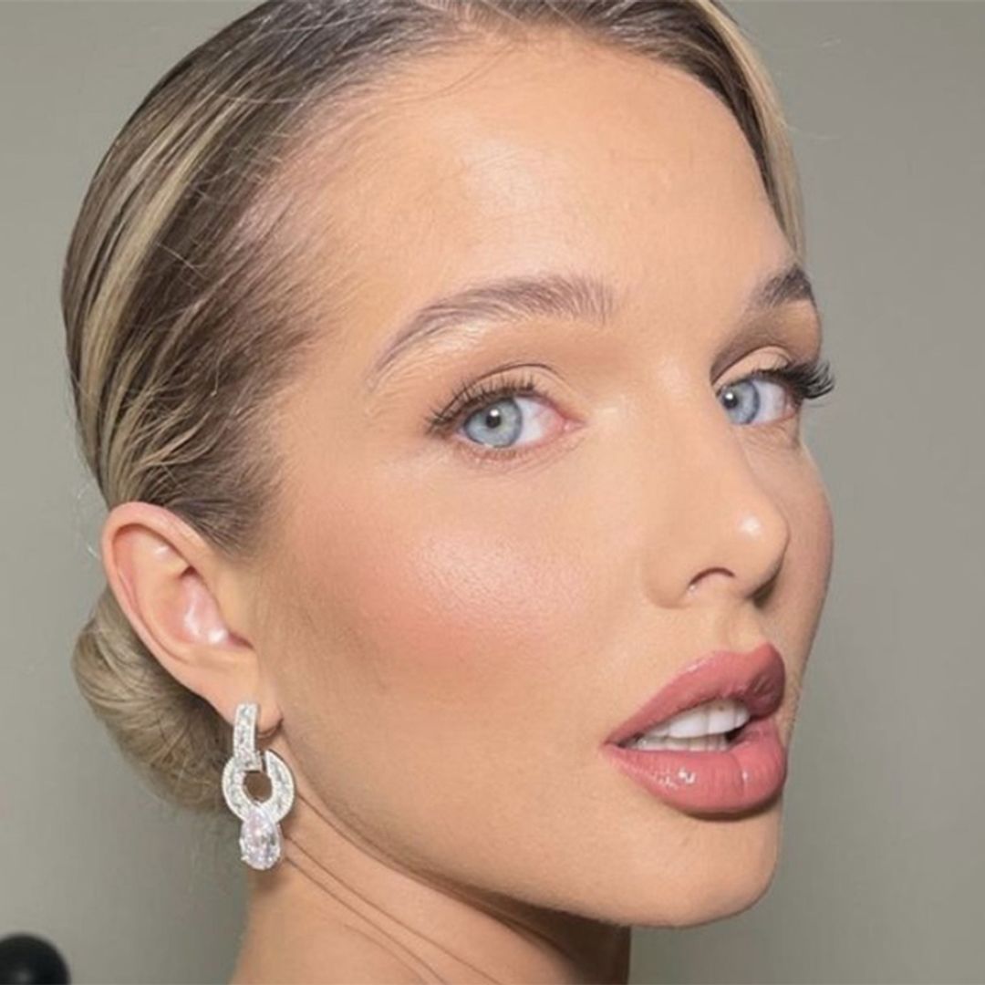 Helen Flanagan stuns in body con Cinderella dress - check out the back