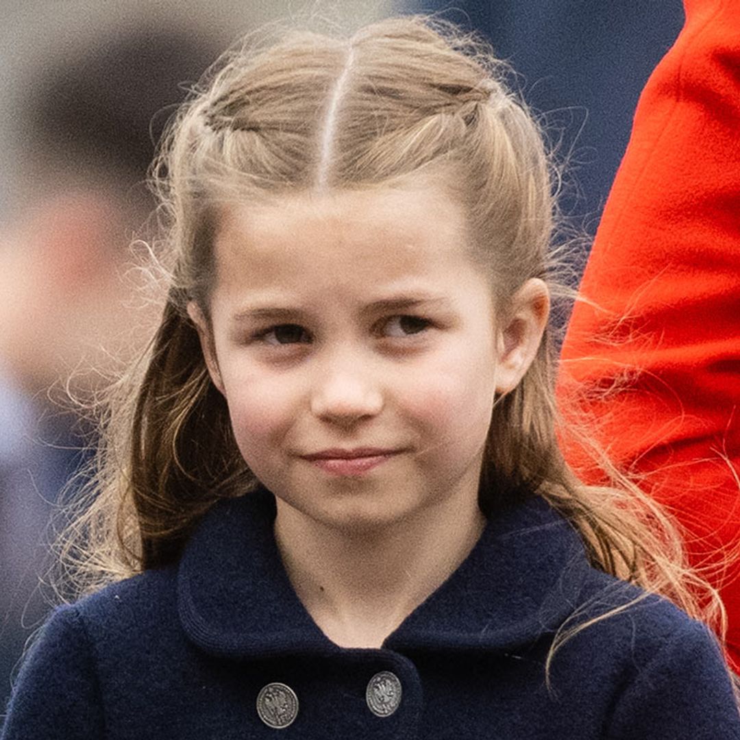 Princess Charlotte looks so sweet as she shakes hands with royal well-wisher in unseen clip