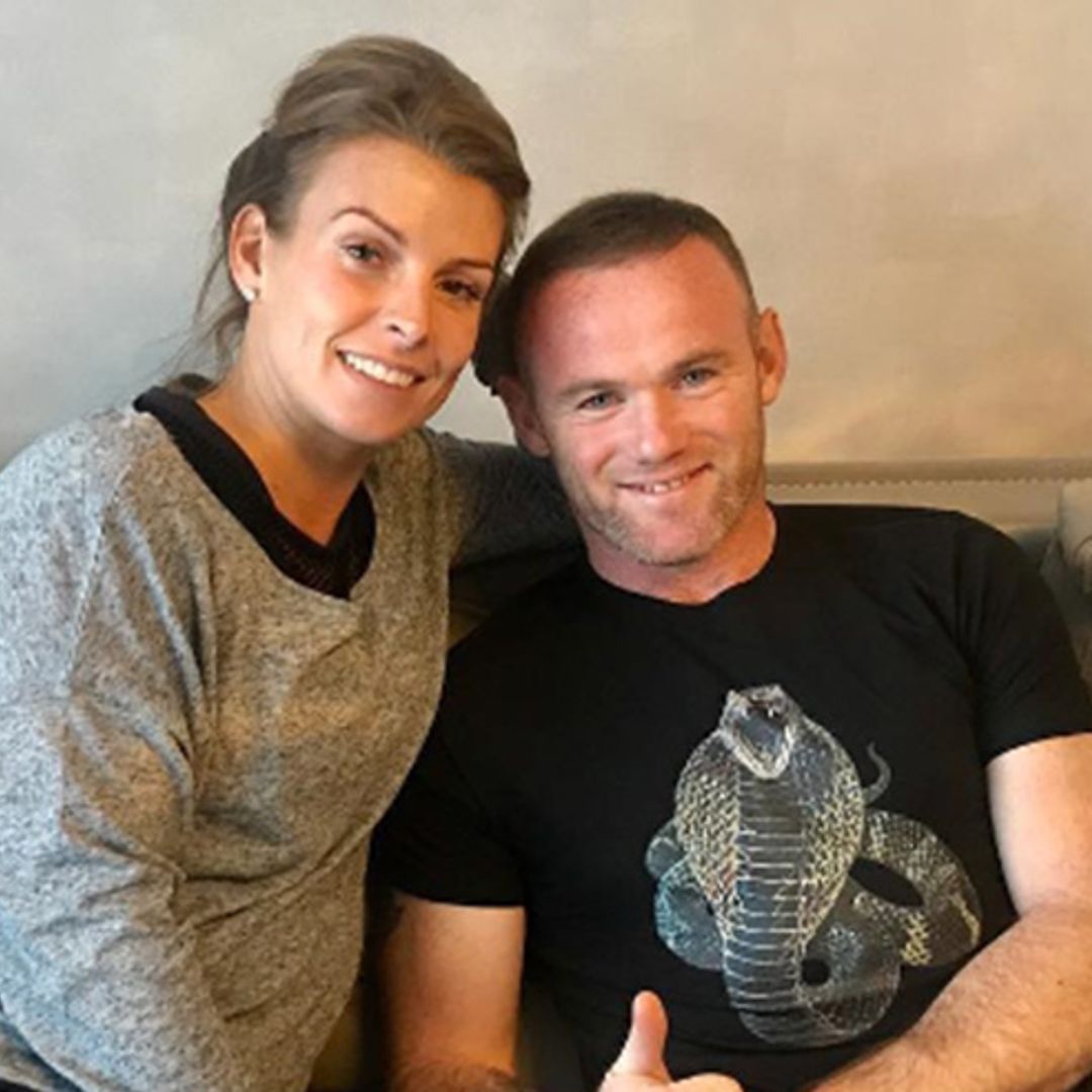 Coleen and Wayne Rooney pose for cosy snap on rare night out - see the picture
