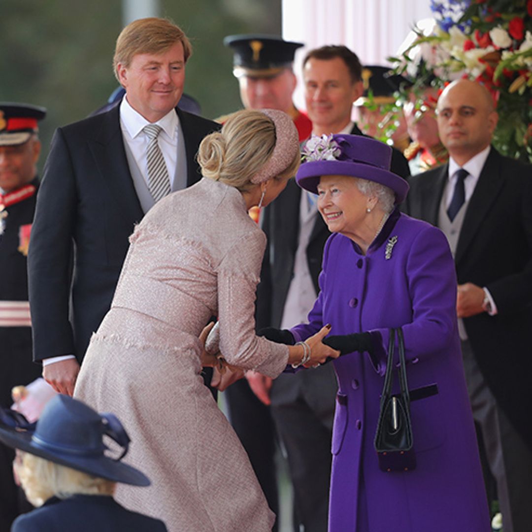 The Queen welcomes King Willem-Alexander and Queen Maxima on state visit – live updates