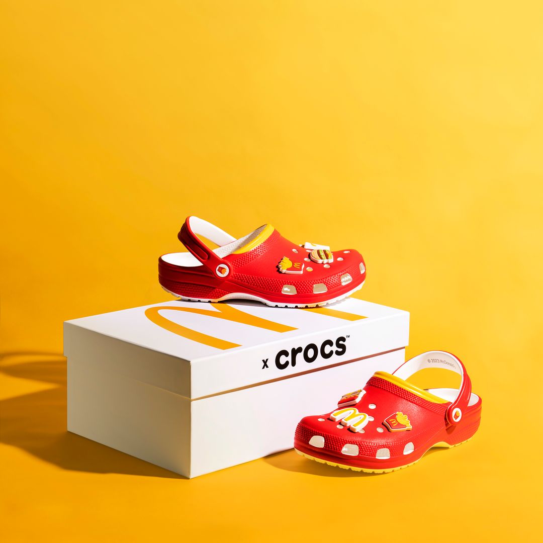 McDonalds is serving up their own pair of Crocs