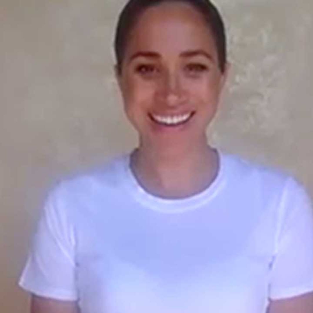 Meghan Markle shares clip of her uplifting Zoom call as she returns to spotlight - listen in