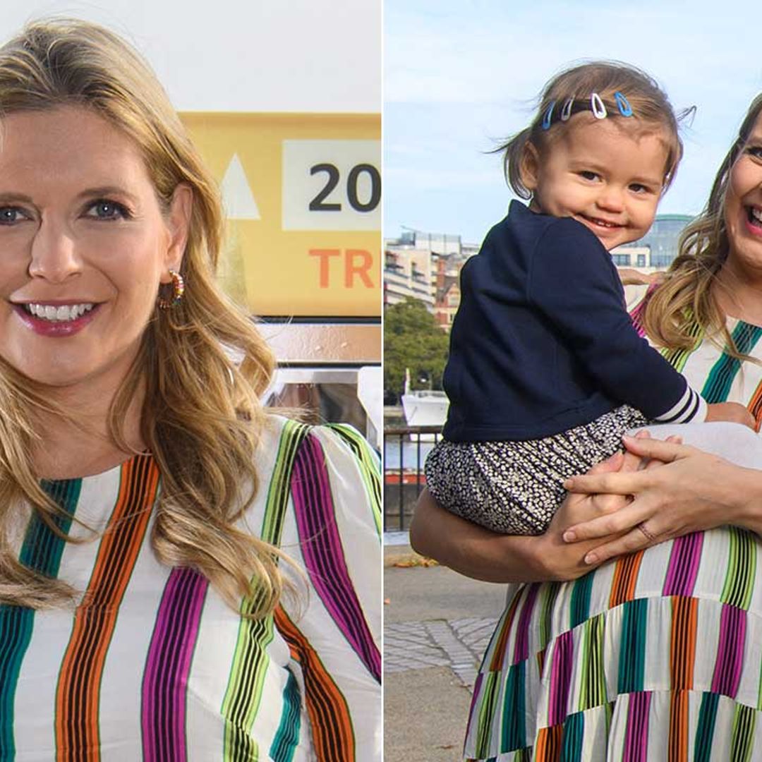Exclusive: Rachel Riley shares sweet family update ahead of giving birth to second baby