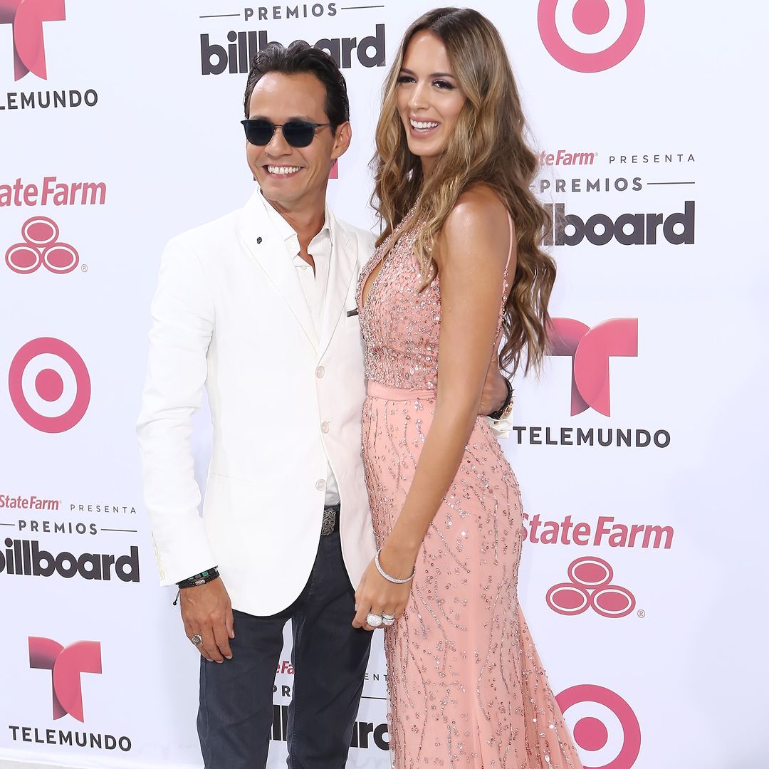Marc Anthony and Shannon de Lima arrive at the 2015 Billboard Latin Music Awards