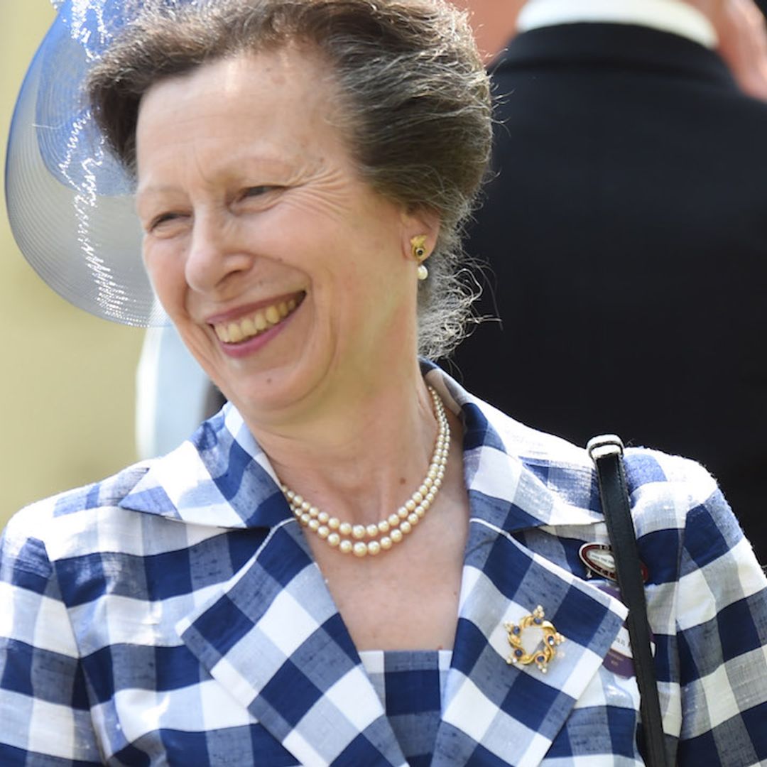 Princess Anne wore the most beautiful choker necklace for her surprise latest appearance