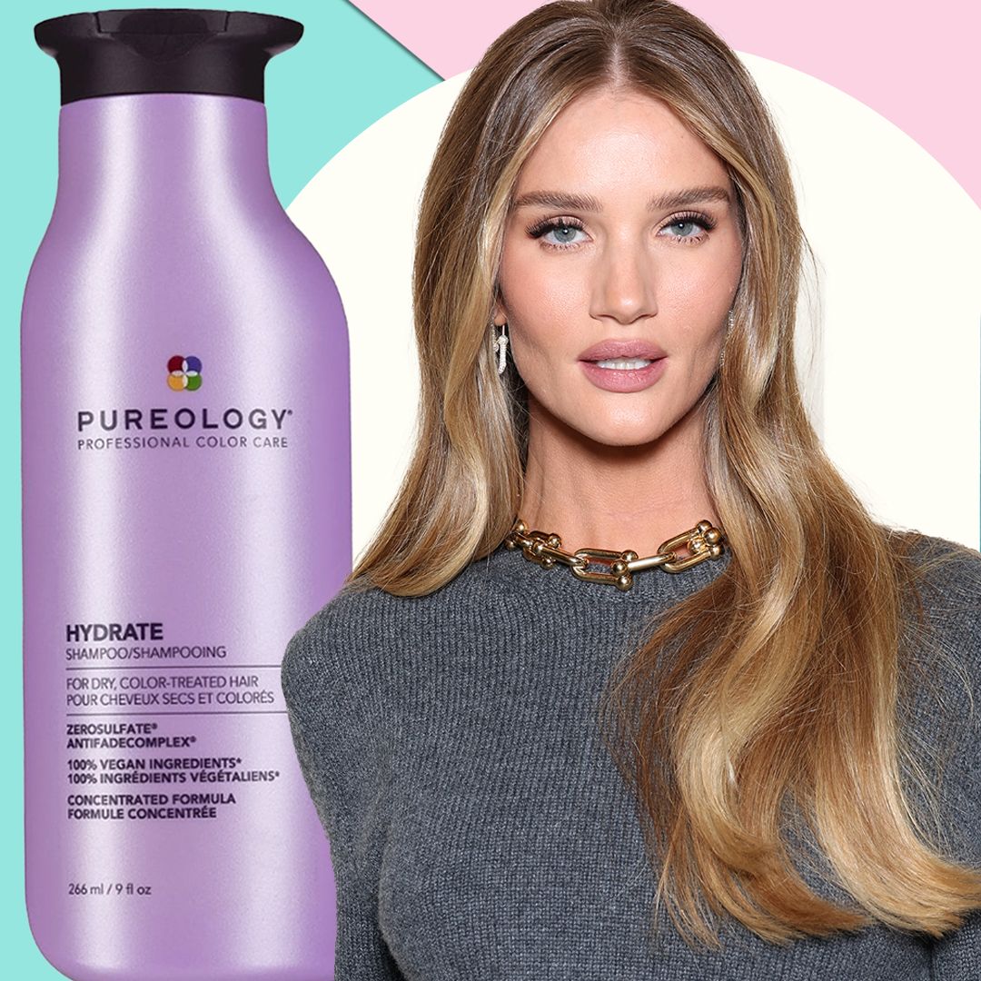 Rosie Huntington-Whiteley is a fan of the viral Pureology shampoo – and it's on sale
