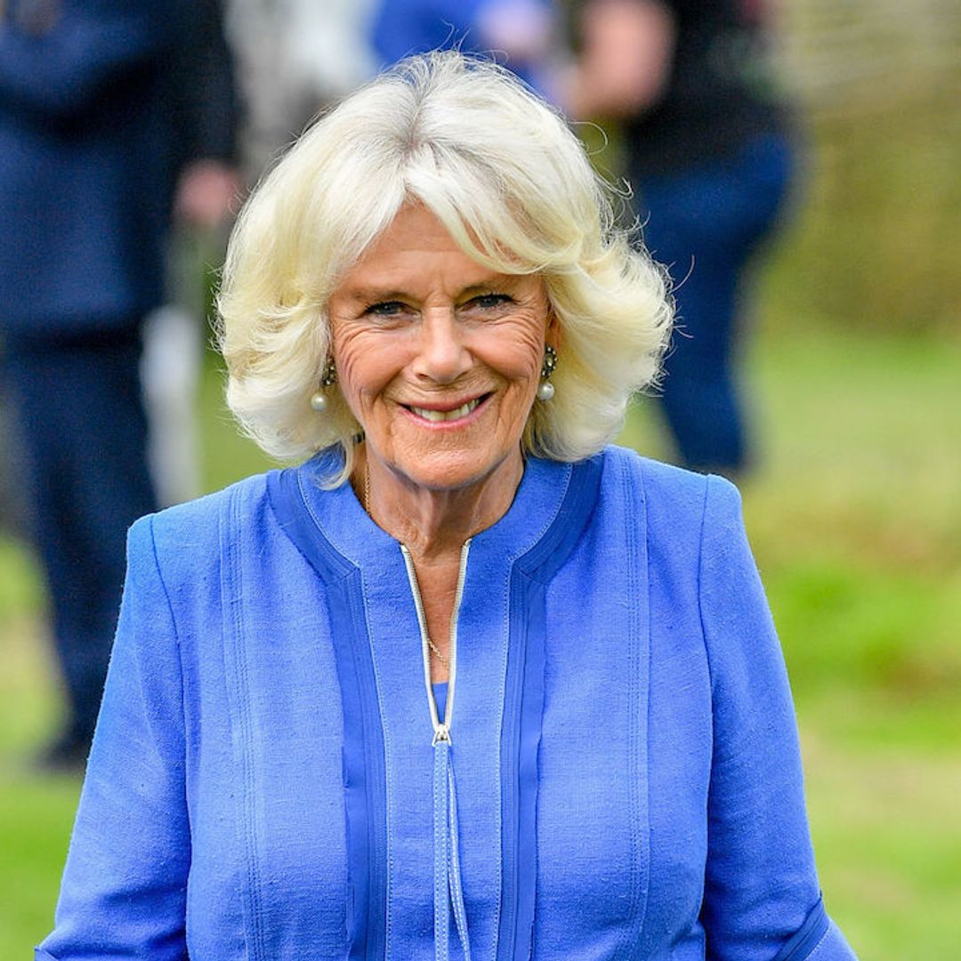 Duchess Camilla wears Meghan Markle's favourite electric blue – and it looks incredible