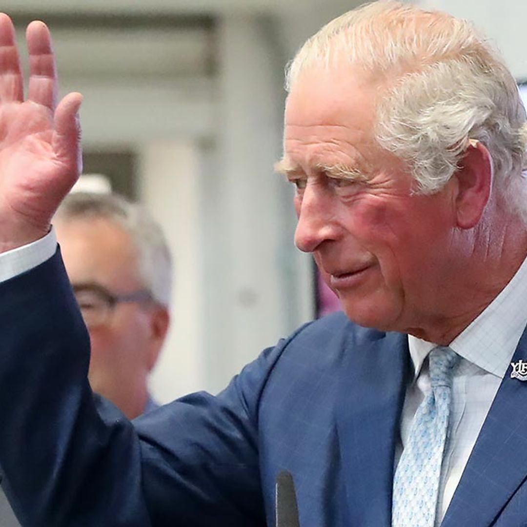 Prince Charles pictured wearing face mask for first time - and it has a special meaning