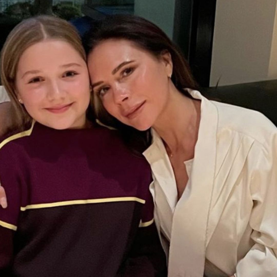 Victoria Beckham and Harper's matching jewellery moment revealed