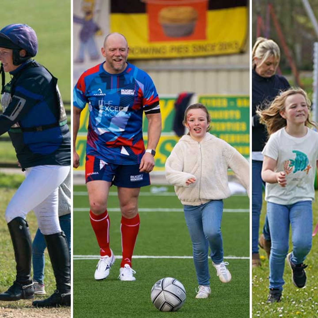 Mike and Zara Tindall's sporty children: How Mia, Lena and Lucas are following in their parents' footsteps