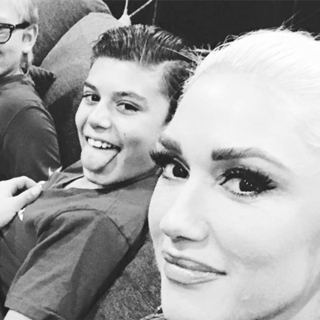 Gwen Stefani's son appears in very rare photo with sister - and he looks so different
