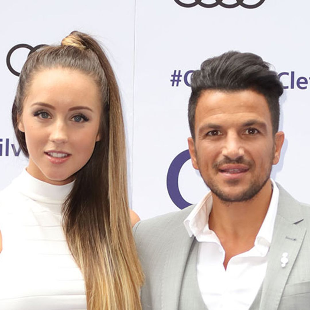 Proud father Peter Andre finally announces the name for his newborn son - and it's very cute!