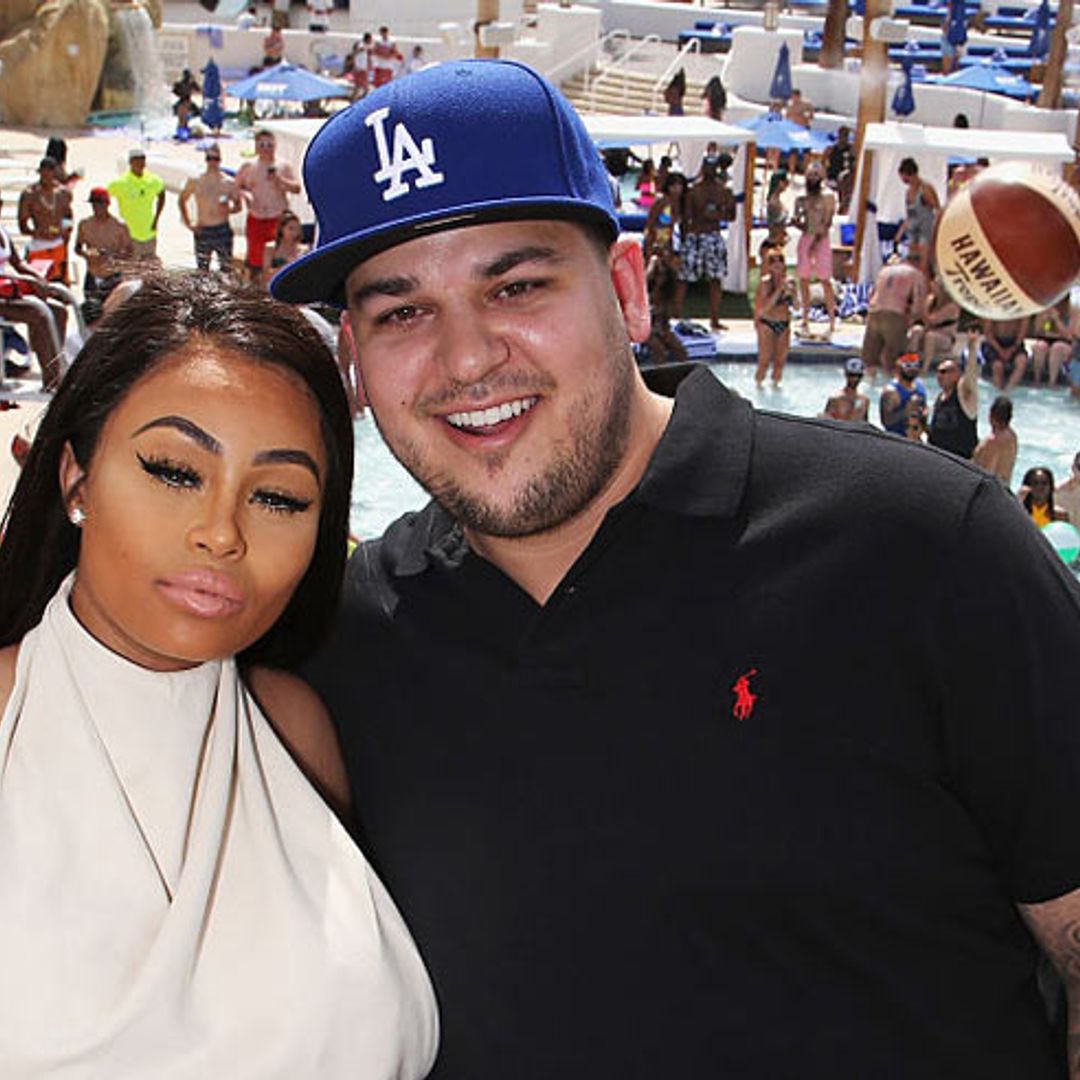 Blac Chyna, Rob Kardashian share first picture, reveal baby girl's name