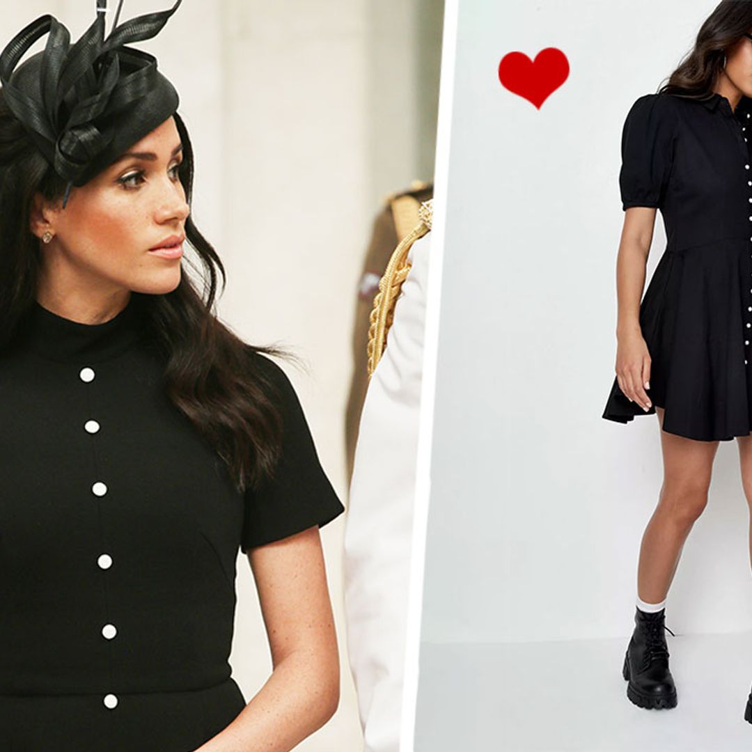 This LBD totally reminds of Meghan Markle’s chic Emilia Wickstead dress
