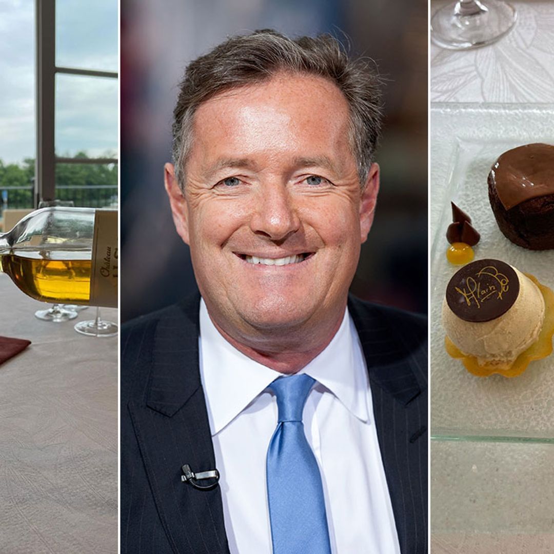 Piers Morgan's lavish five-course lunch leaves fans reeling