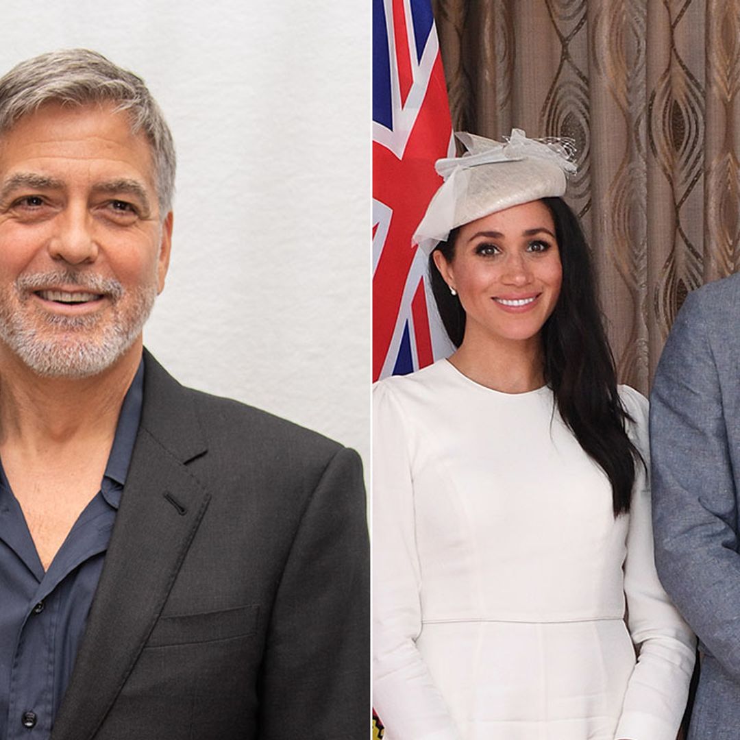 George Clooney reveals what he really thinks about sharing his birthday with Baby Sussex