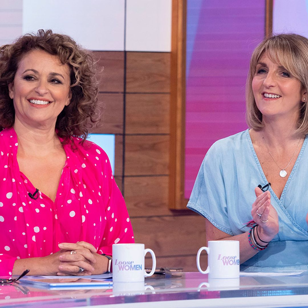 Loose Women stars Nadia Sawalha and Kaye Adams stun in throwback photo