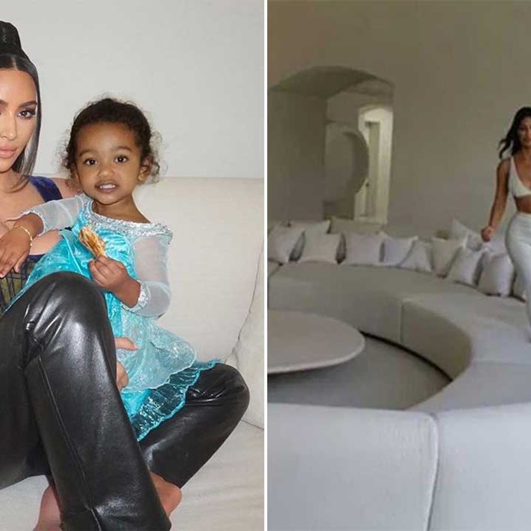 Kim Kardashian reveals outrageous living room feature at home with Kanye West