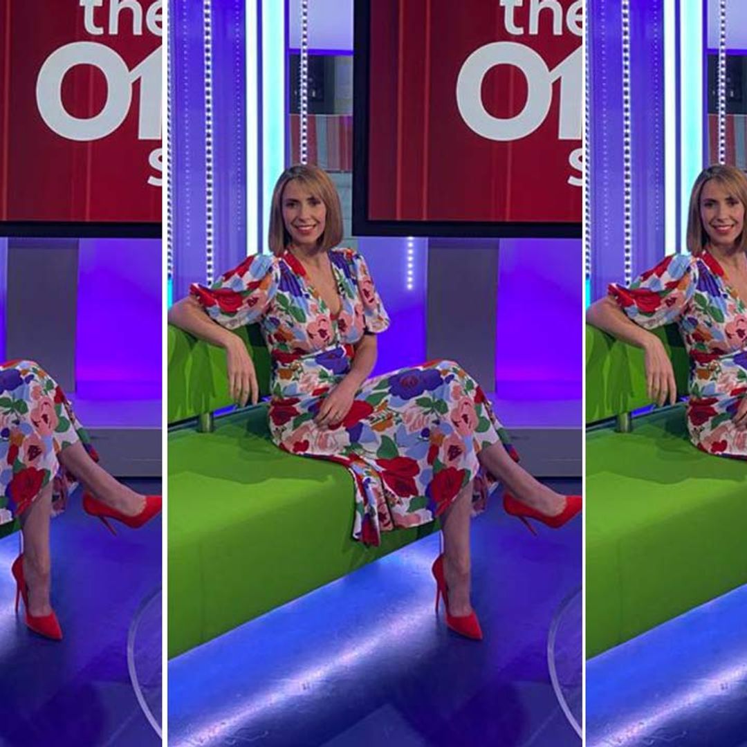 Alex Jones stuns The One Show fans in incredible floral dress - and it's in the sale