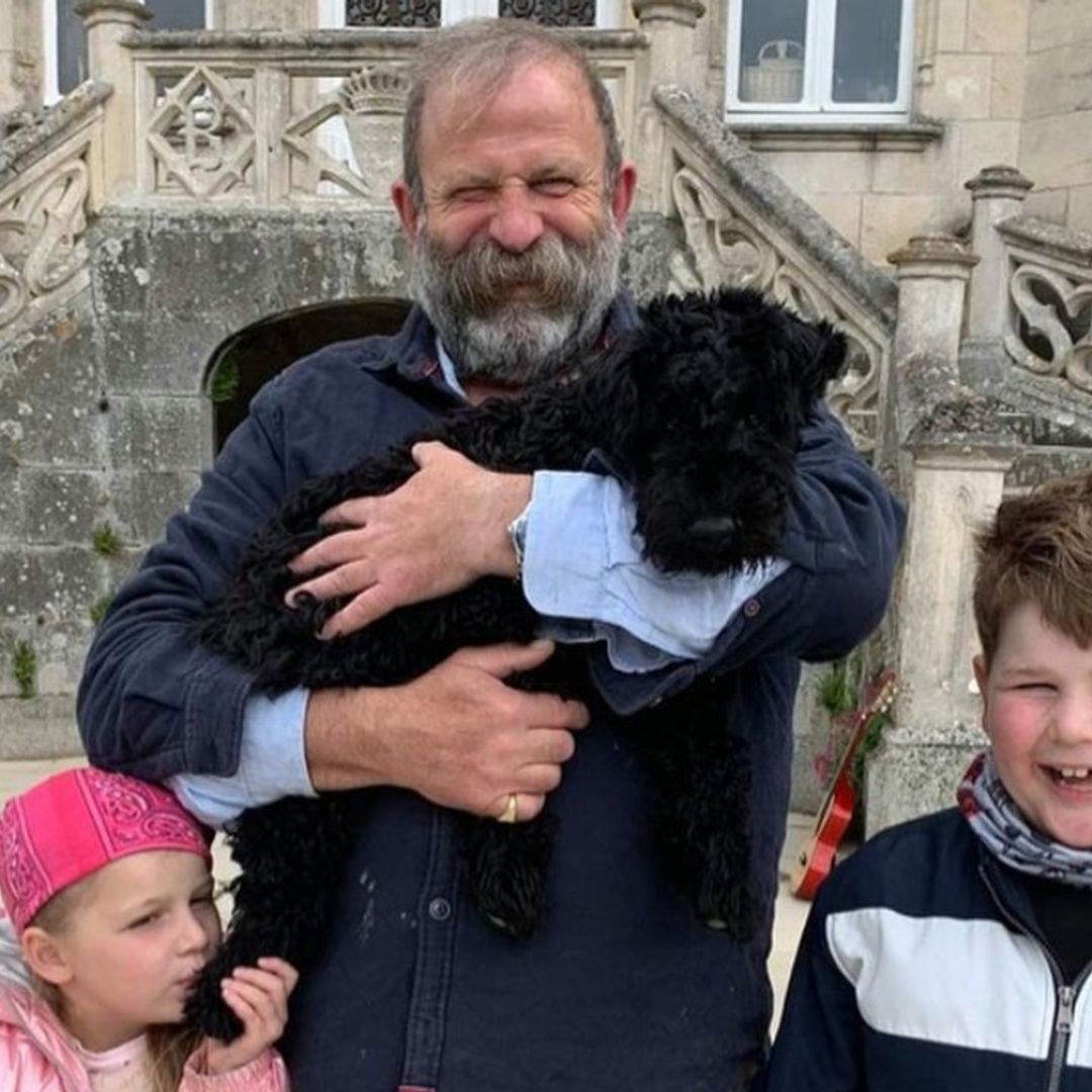 Escape to the Chateau star Dick Strawbridge shares sweet moment with family member 