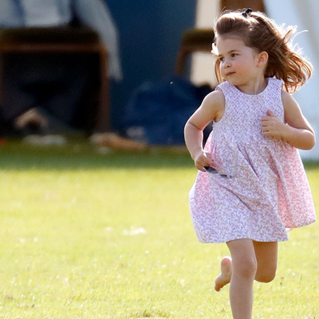Princess Charlotte is already obsessed with fashion – says her dad!