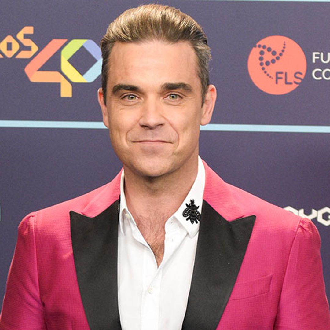 Check out Robbie Williams' cheeky response to his New Year's hand sanitiser drama!