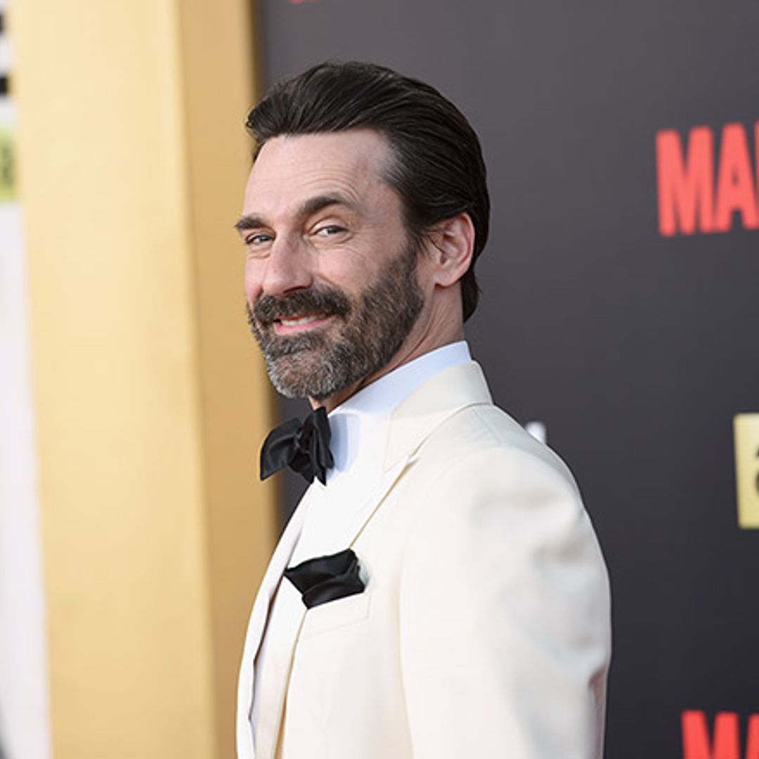 Jon Hamm proposed with a $350k ring that's out of this world