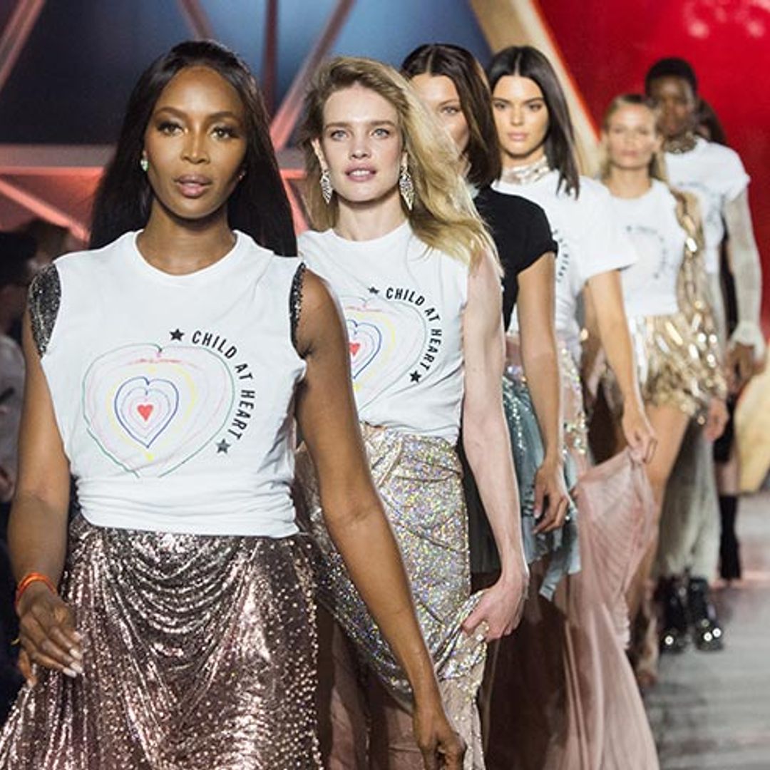 Naomi Campbell brings A-list stars to Cannes charity catwalk show