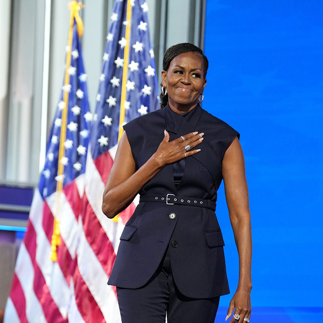 Michelle Obama has the best reaction to Tim Walz's son Gus' viral DNC moment