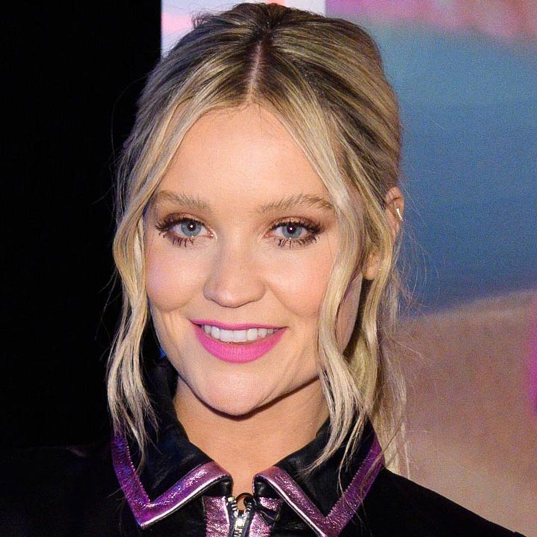 Love Island's Laura Whitmore stuns fans in a leather mini dress
