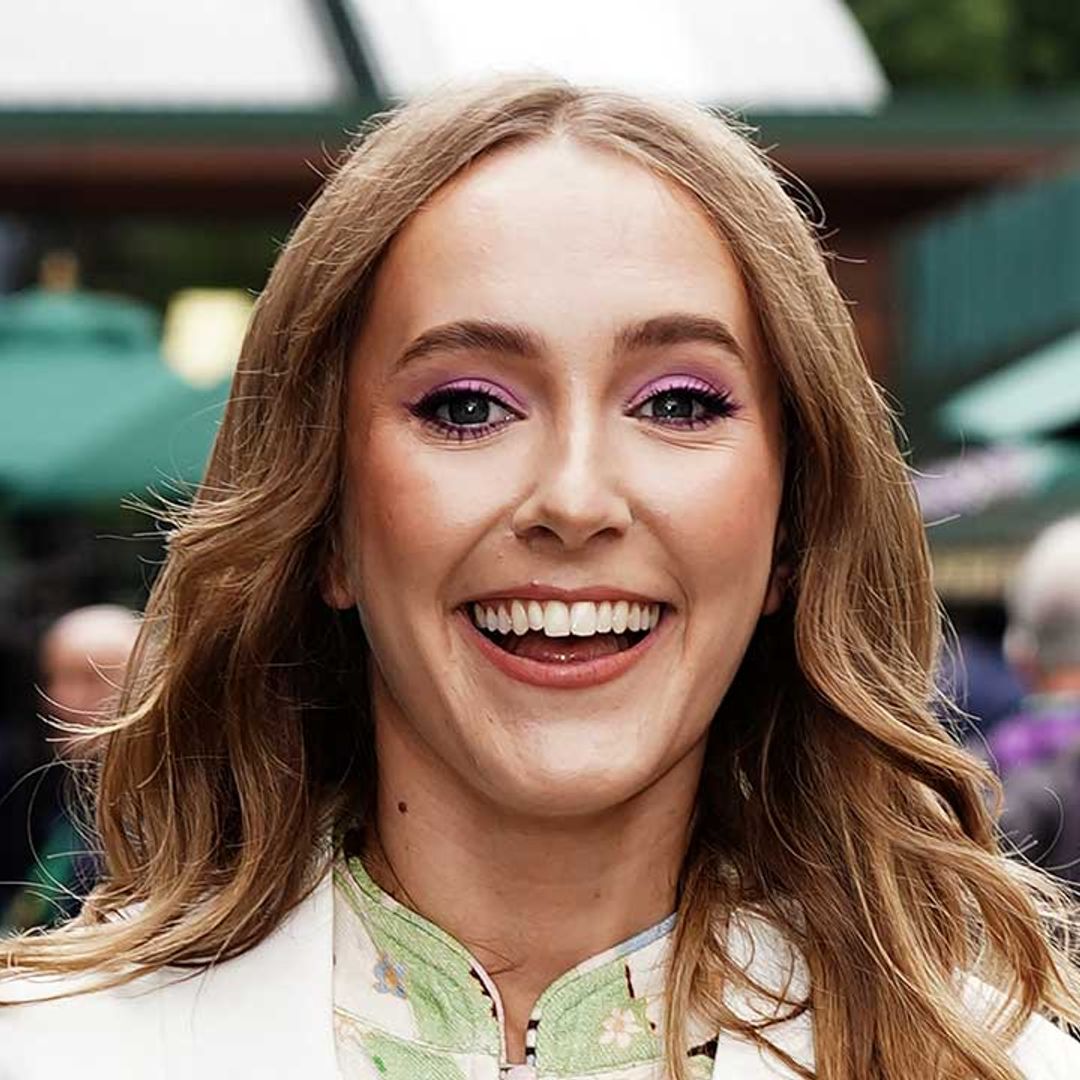 Rose Ayling-Ellis wows in unique psychedelic polo top