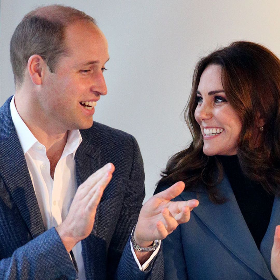 Kate Middleton and Prince William react to Princess Eugenie's pregnancy news