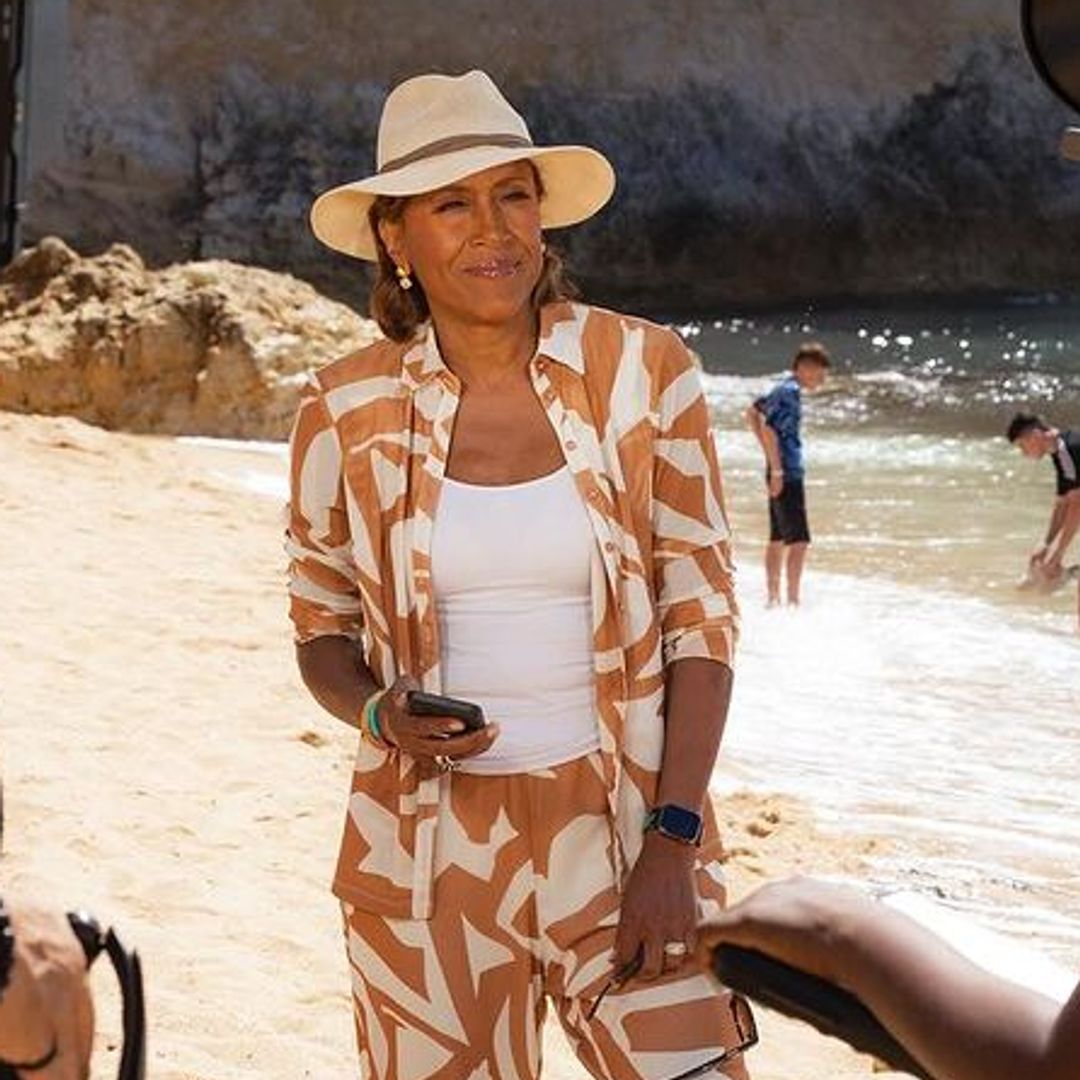 Robin Roberts looks radiant in sun-drenched beach photo during time away from GMA studios