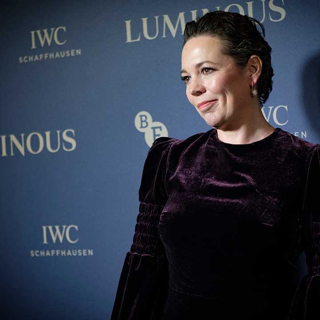 The Crown's Olivia Colman meets real life royalty