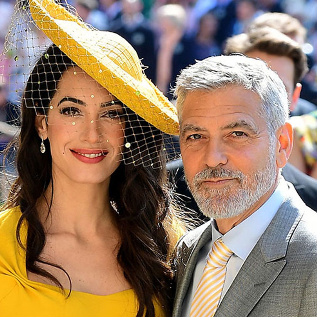 The big clue that George and Amal Clooney are attending Princess Eugenie's wedding