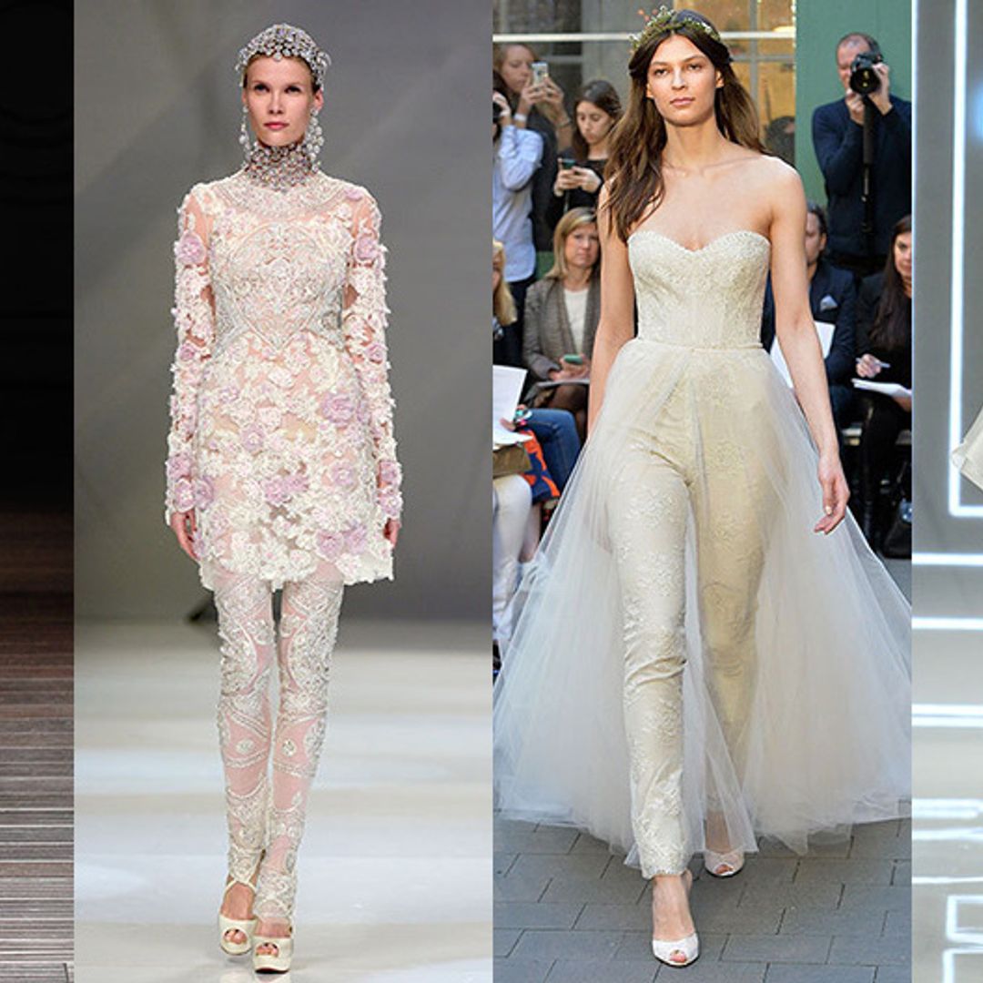 Spring 2017 wedding pants for the bride who doesn't want to wear a gown